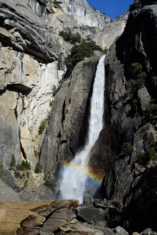 Lower Yosemite Falls Rainbow